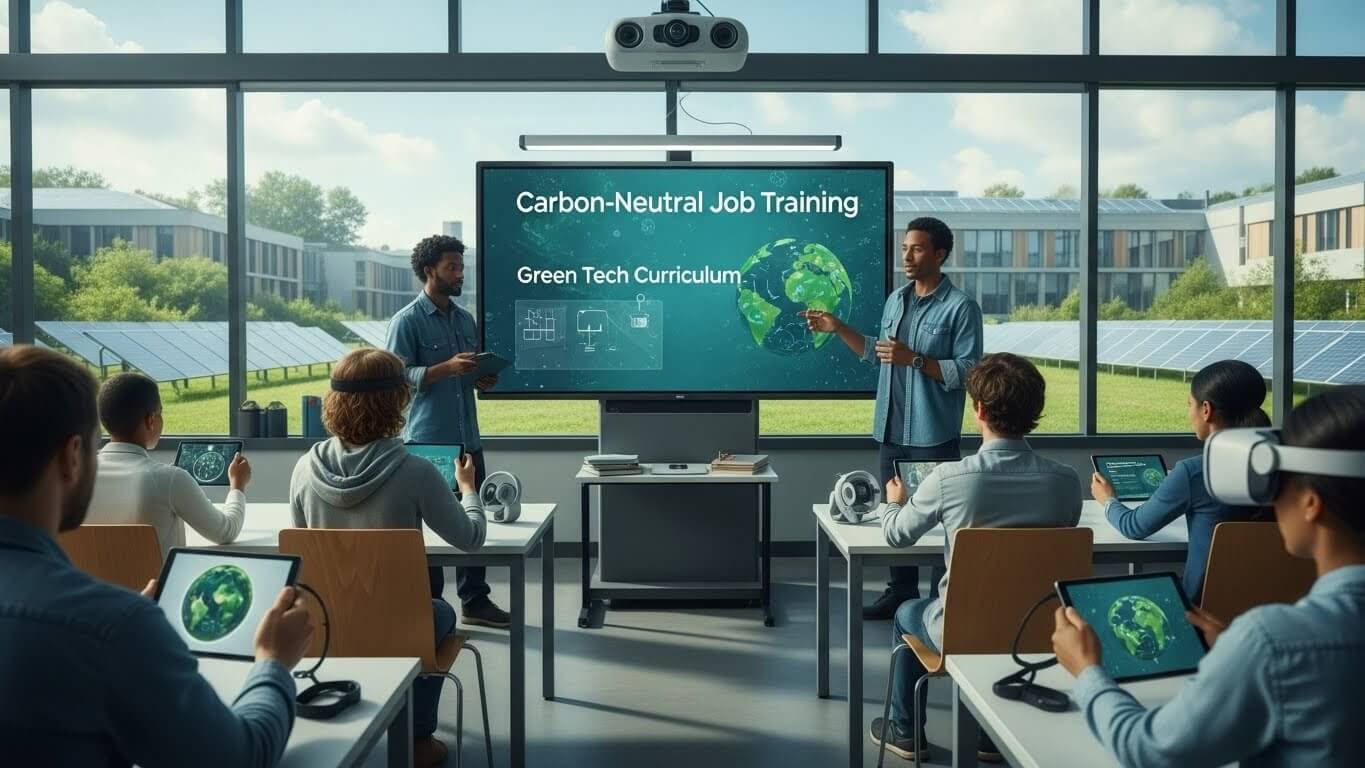 기후 위기로 재편되는 교육·인재 양성 직무 변화 관련 사진