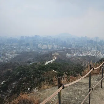 인왕산 등산코스 둘레길 숲속쉼터 기차바위 지도_20