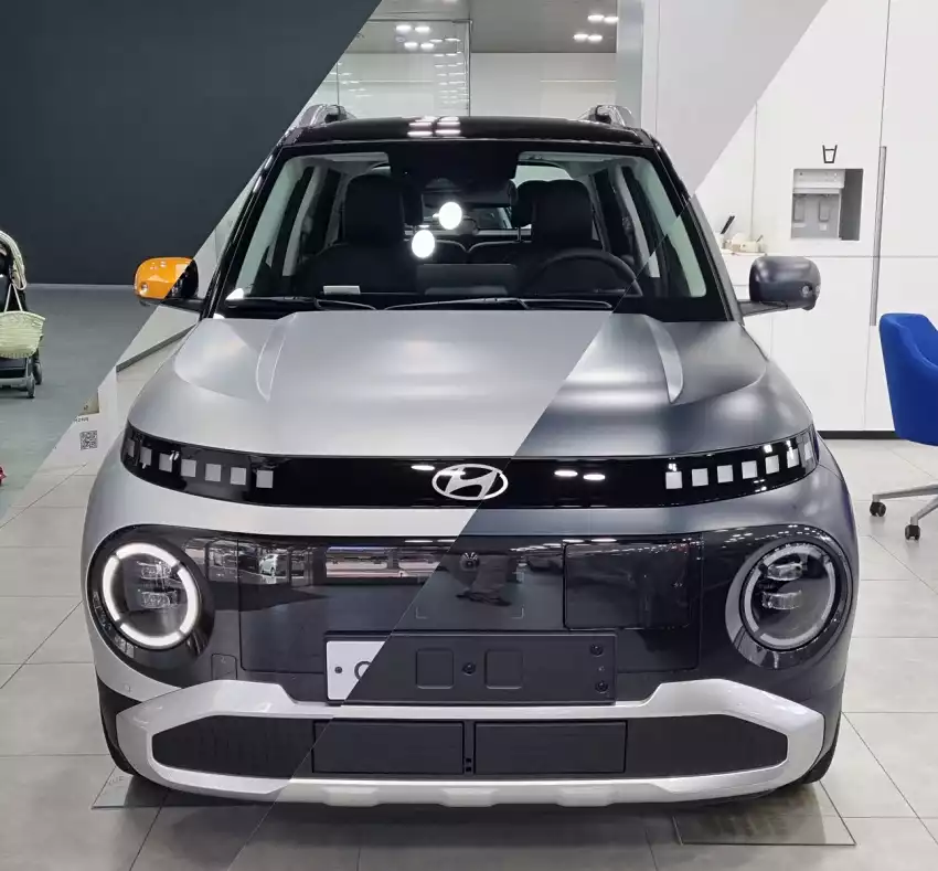 현대자동차 전시장에 있던 캐스퍼 일렉트릭을 모았습니다.