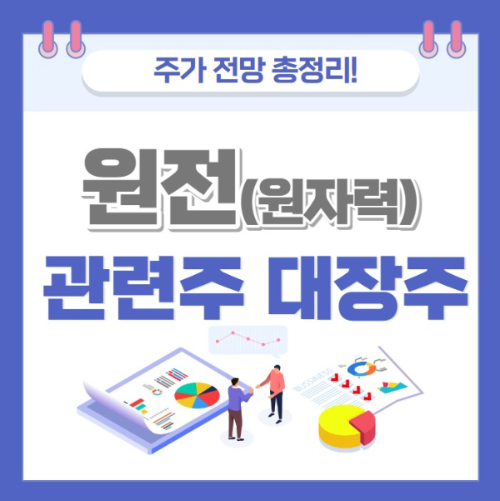 원전 관련주 대장주 주가 전망