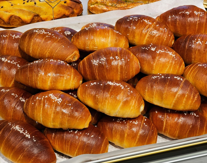 보기만해도 먹음직스러운 소금빵~