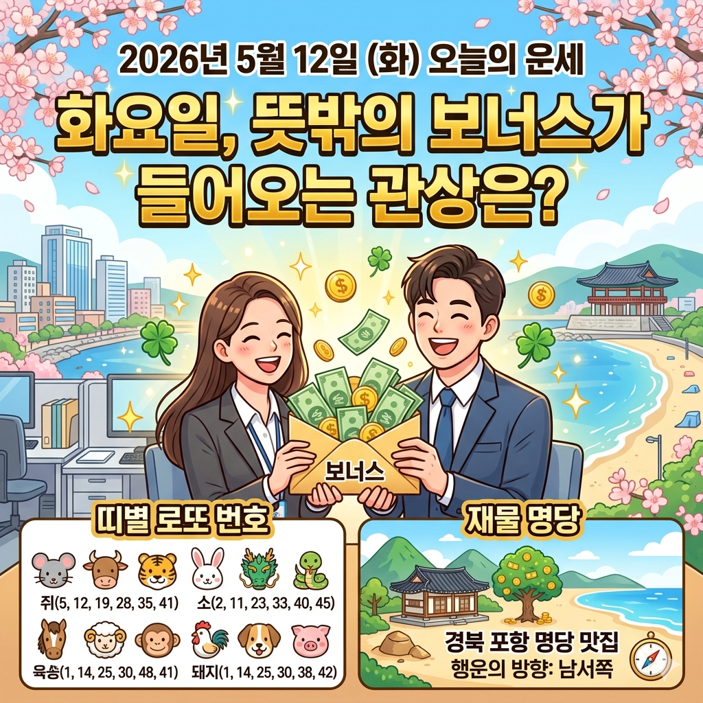 5월12일 오늘의 운세