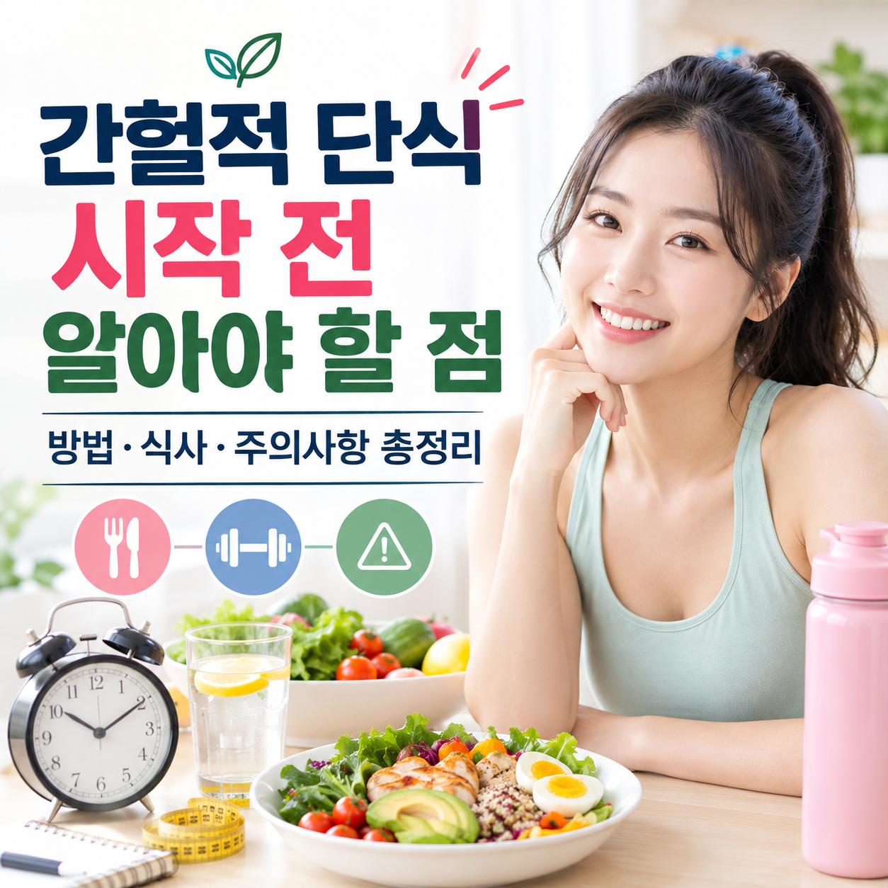 간헐적 단식 시작