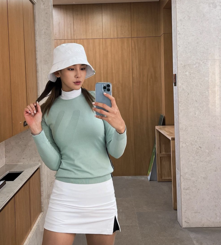 '골프에 반하다' 문정현 프로 미녀골퍼