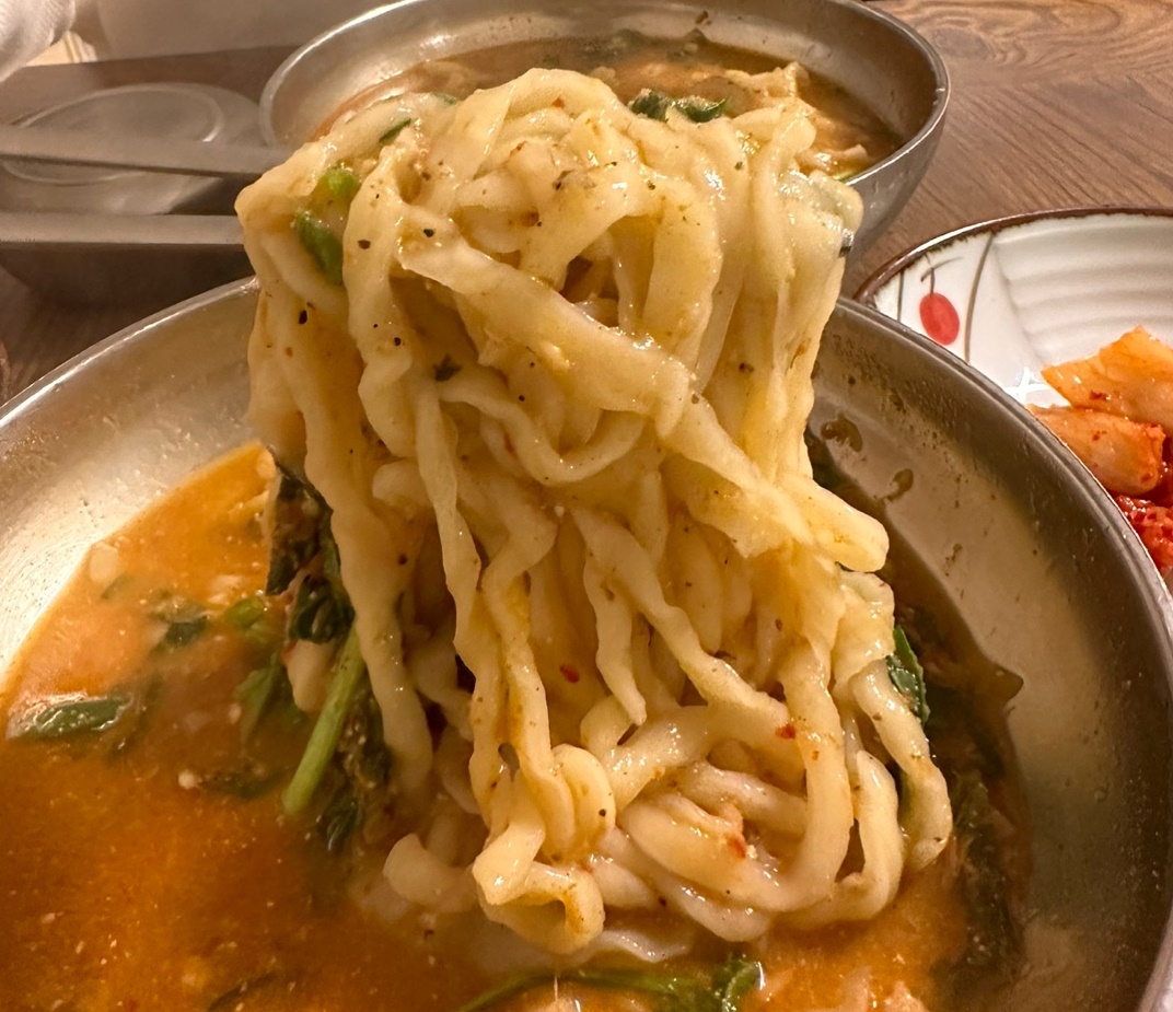 칼국수 면발