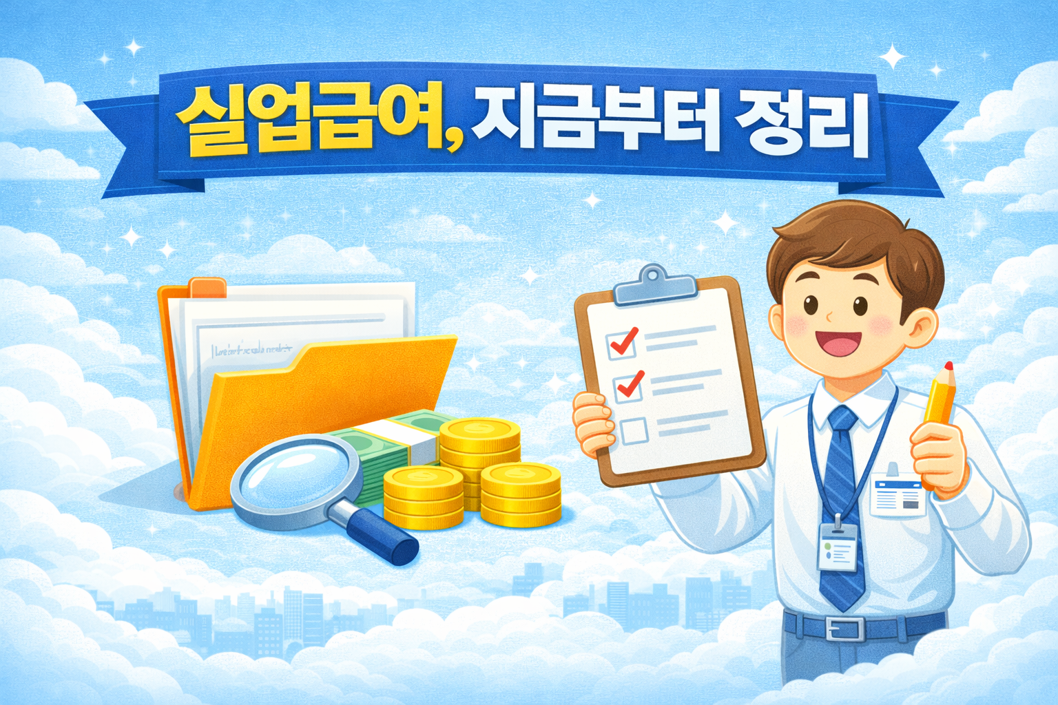 실업급여 조건, 금액, 기간, 신청방법