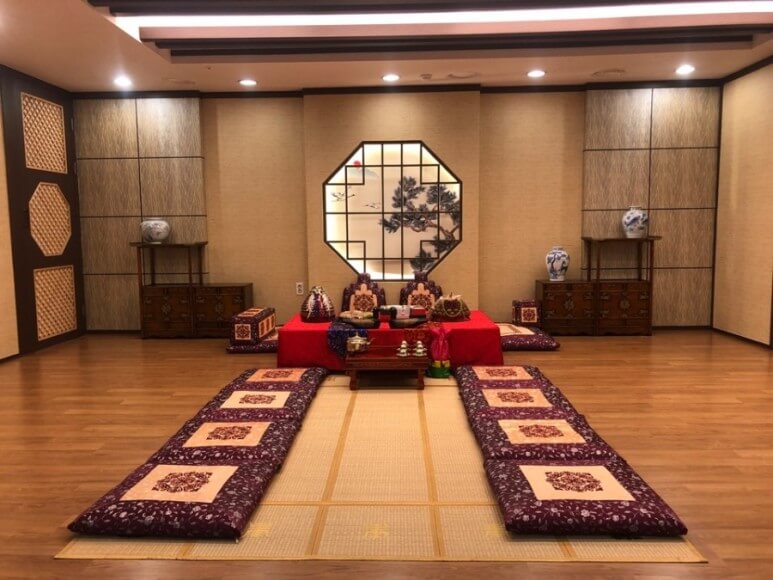 CA웨딩홀 폐백실