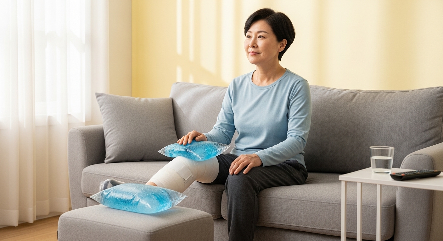 수술후관리, 붓기관리