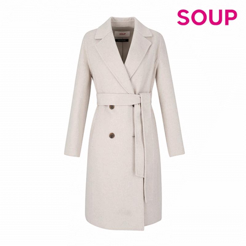 SOUP 벨티드 코트 SZAHC32