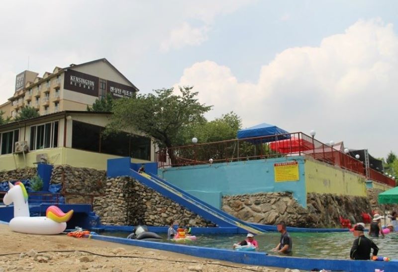 여름철 아이들과 여행-가평 청평 계곡 체험장