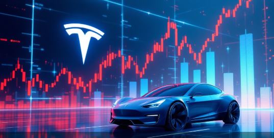 테슬라 주가 하락 이유와 향후 전망 관련 사진