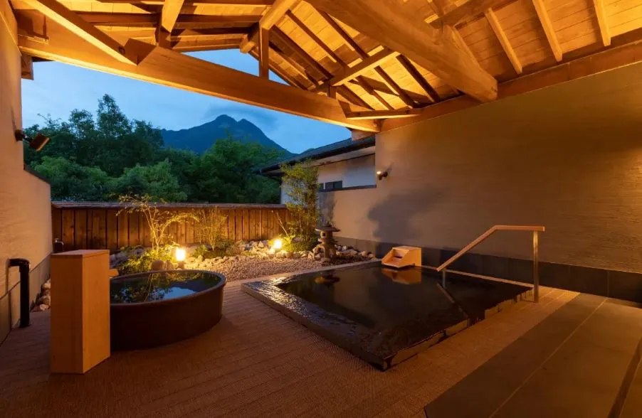 후쿠오카-유후인-료칸-추천-야마다야-온천-야경