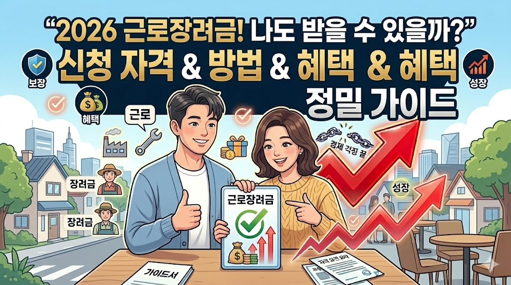 근로장려금 신청 방법 및 자격 요건