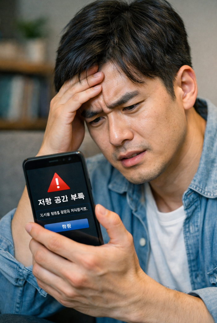 스마트폰 용량 부족 해결법 관련 사진