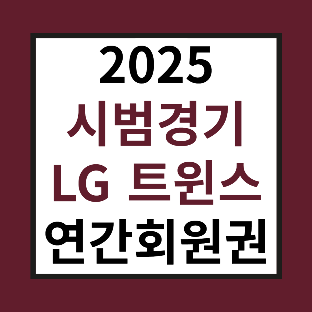 LG트윈스 시범경기 사진