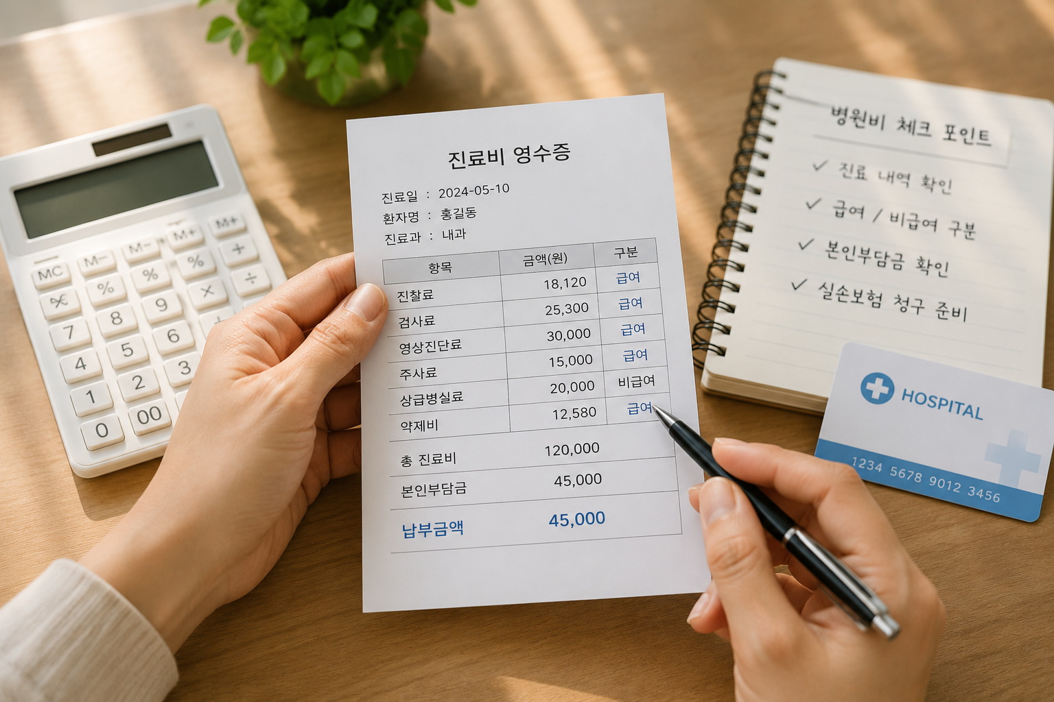 병원비 영수증은 왜 꼼꼼히 확인해야 할까?