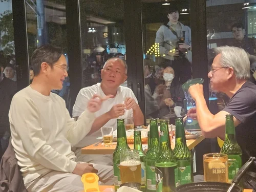 엔비디아 젠슨 황, 이재용·정의선과 회동…AI·반도체 협력 확대 기대