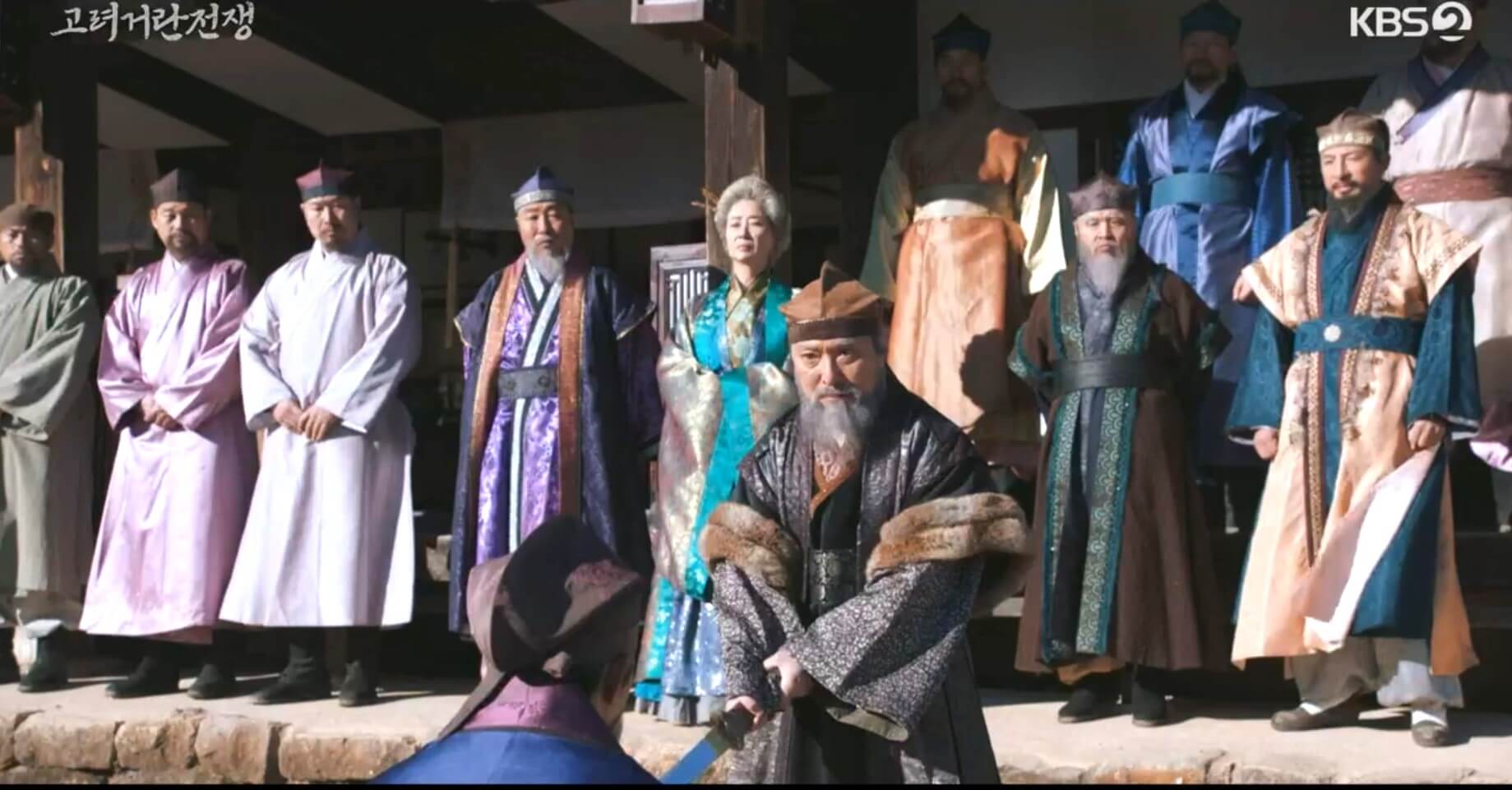 강감찬에게 흥분한 호족장들