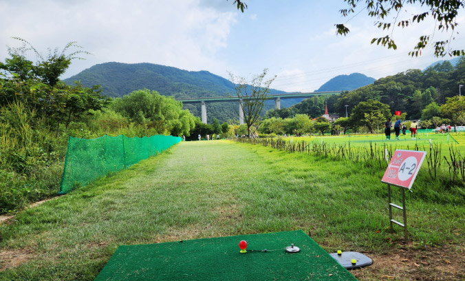 제천시 청풍호파크골프 소개