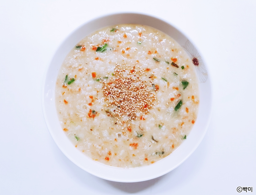 삼계죽 만들기 닭죽 끓이는 법 남은 삼계탕 활용 요리