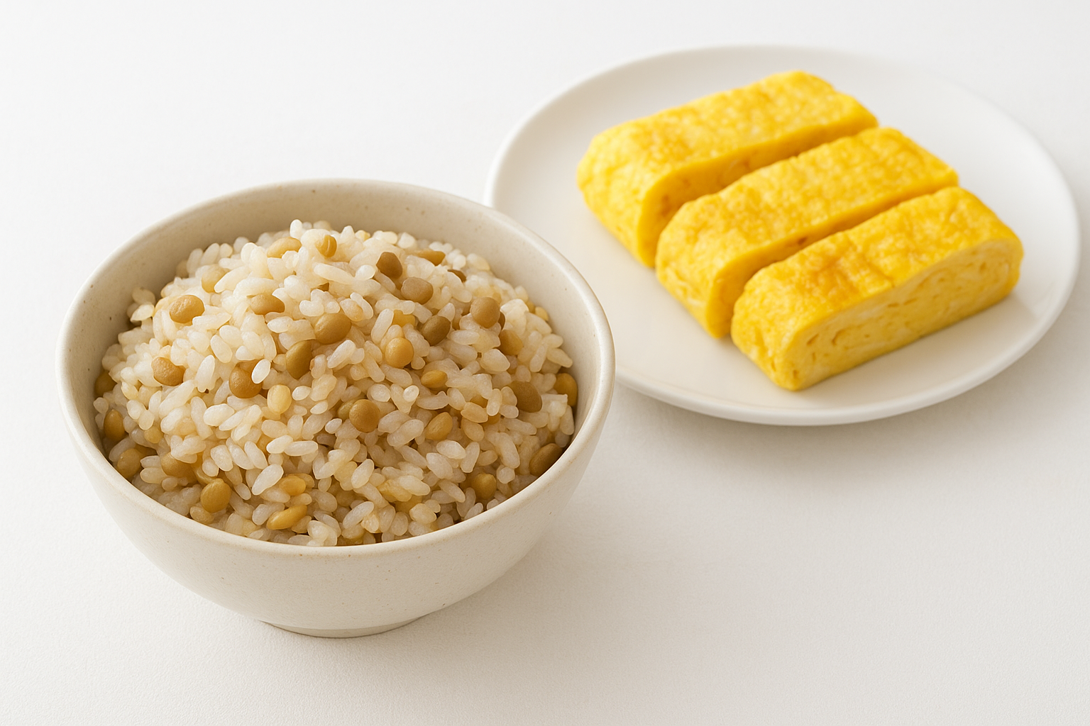 톡톡 씹히는 식감이 일품인 영양 가득한 렌틸콩 잡곡밥의 먹음직스러운 모습