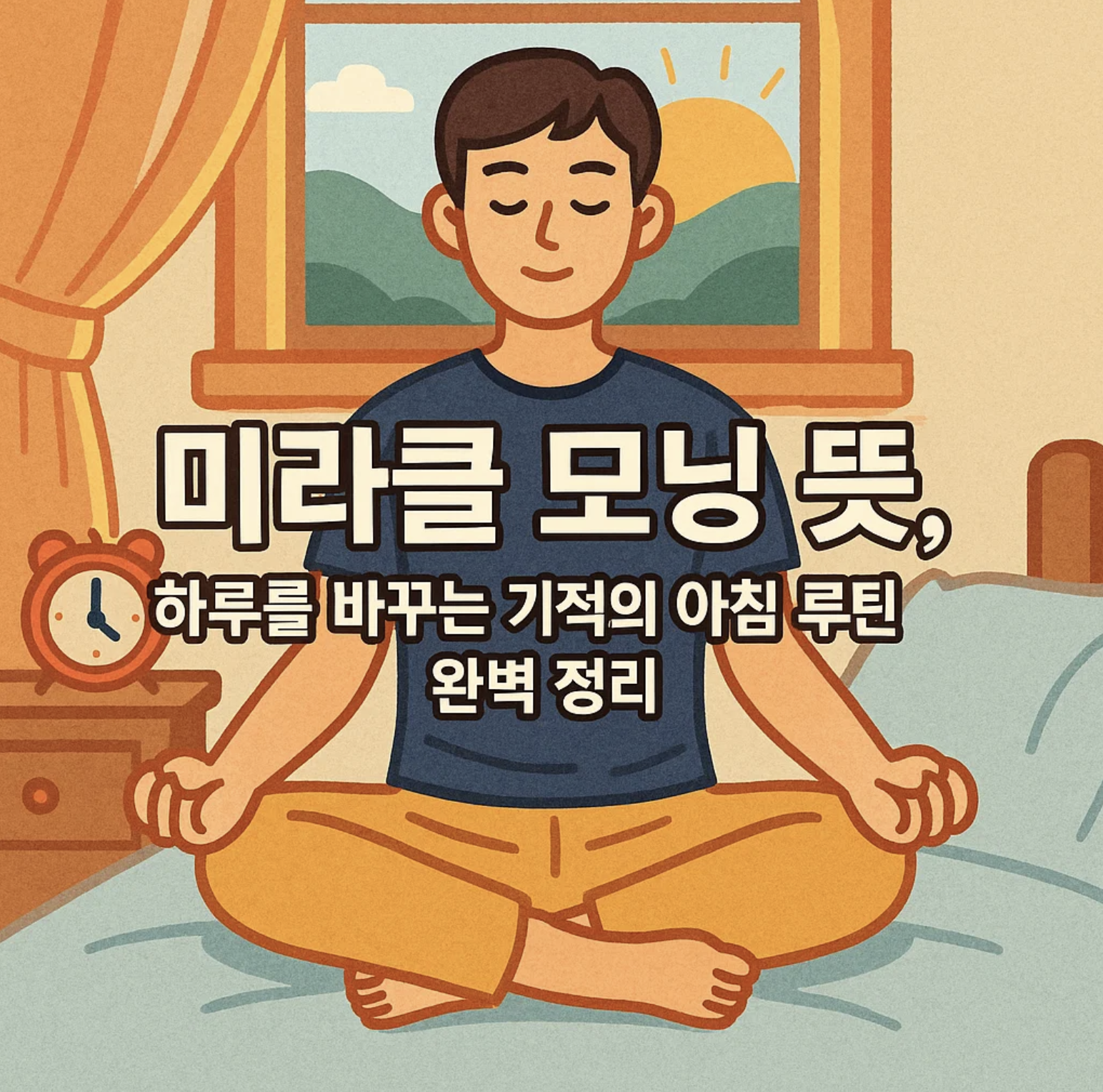 미라클 모닝 뜻, 하루를 바꾸는 기적의 아침 루틴 완벽 정리