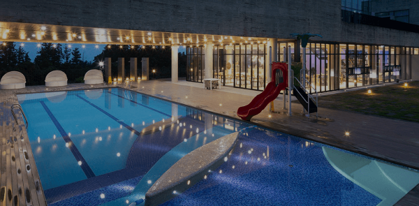 제주 풀빌라 벨룸리조트 수영장 온수풀