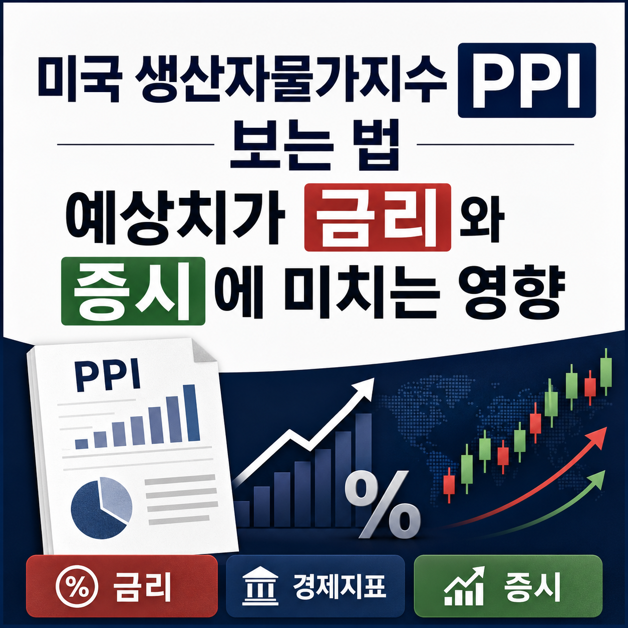 미국 생산자물가지수 PPI 보는 법, 예상치가 금리와 증시에 미치는 영향