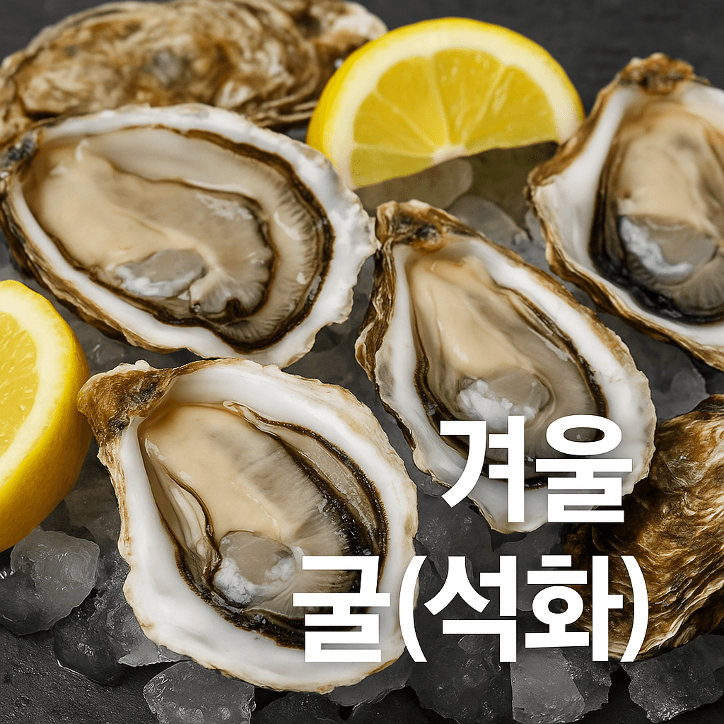 겨울 굴(석화), “바다가 만든 우유”: 겨울에만 맛이 폭발하는 이유