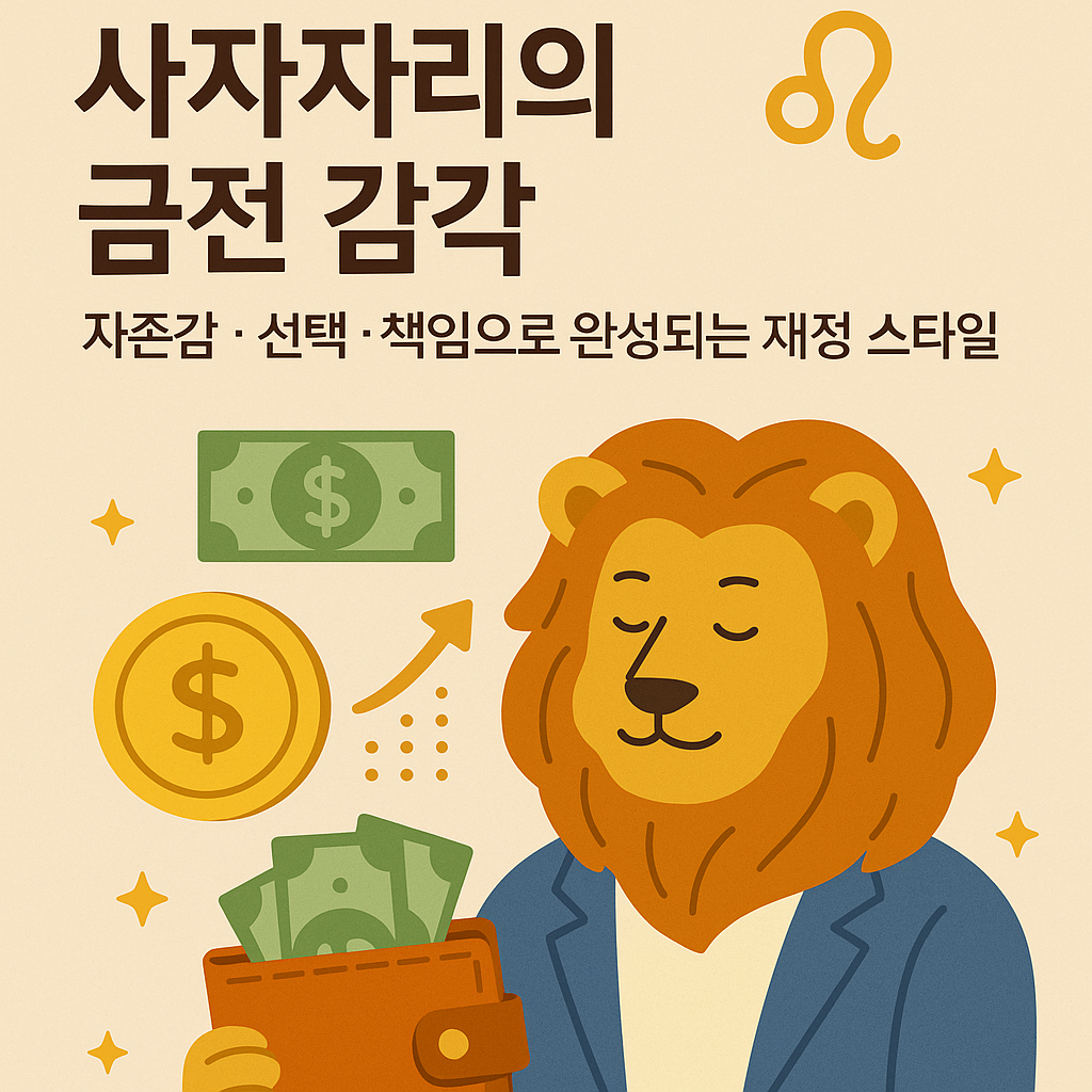 사자자리의 금전 감각&mdash; 자존감&middot;선택&middot;책임으로 완성되는 재정 스타일
