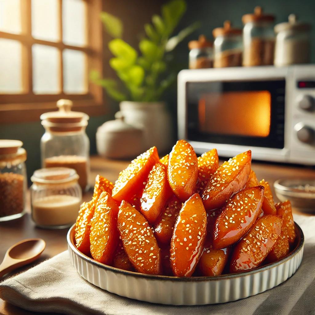 전자레인지 고구마맛탕