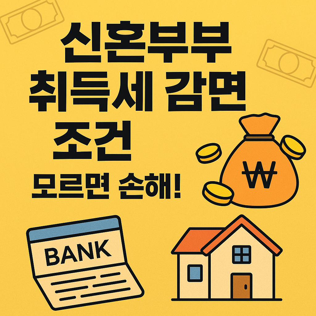 신혼부부 첫 주택 취득세 감면