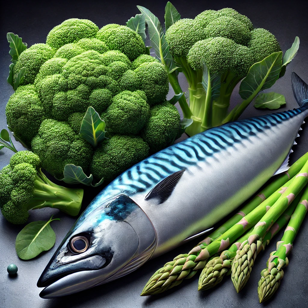 브로콜리와-고등어