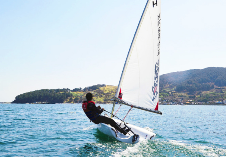 거제 해양레포츠센터 딩기요트