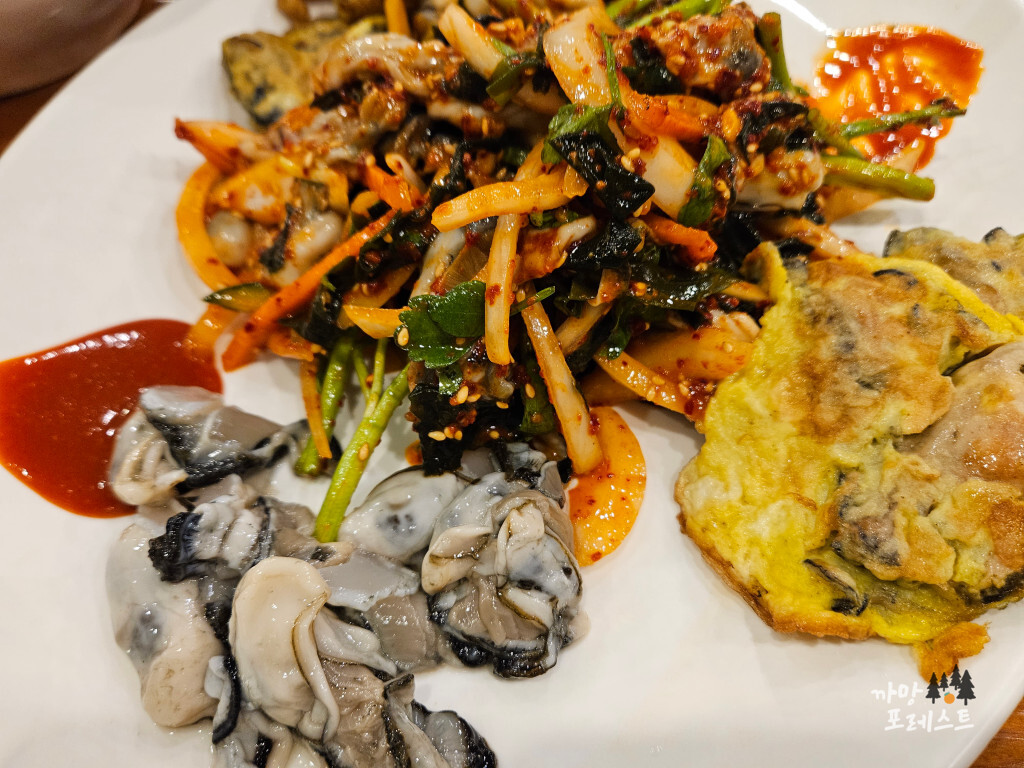 구가네 통영굴밥 굴무침