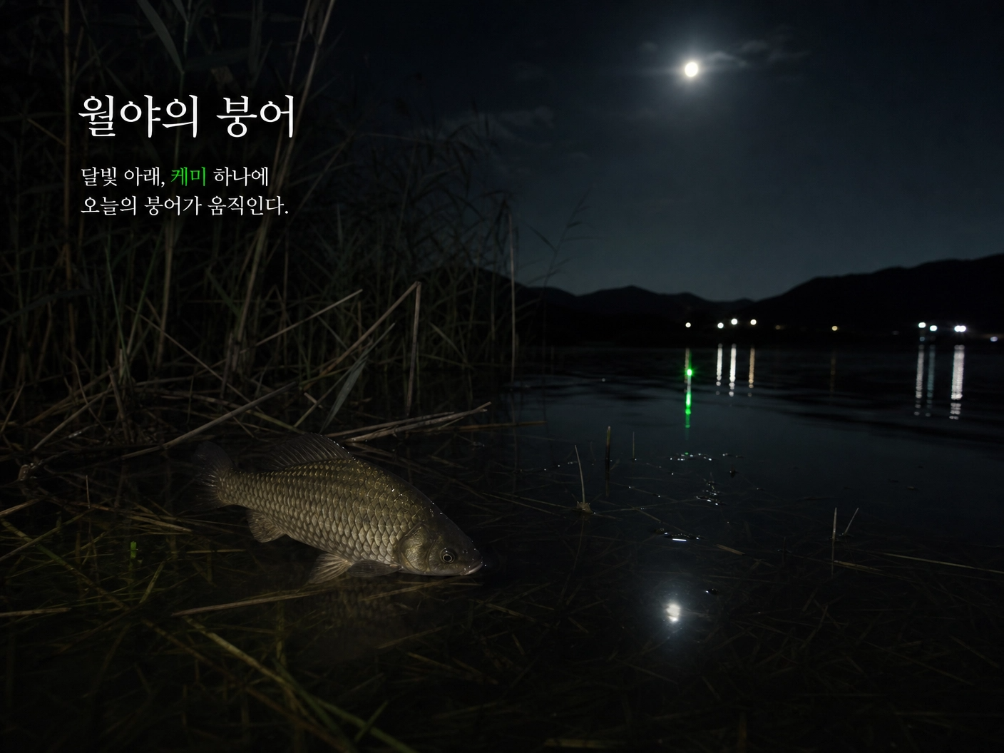 월야의 붕어: 밤낚시의 변화 (실전 가이드)