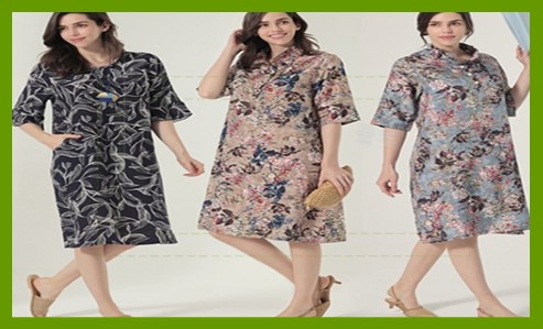 이음 인견 플로럴 원피스