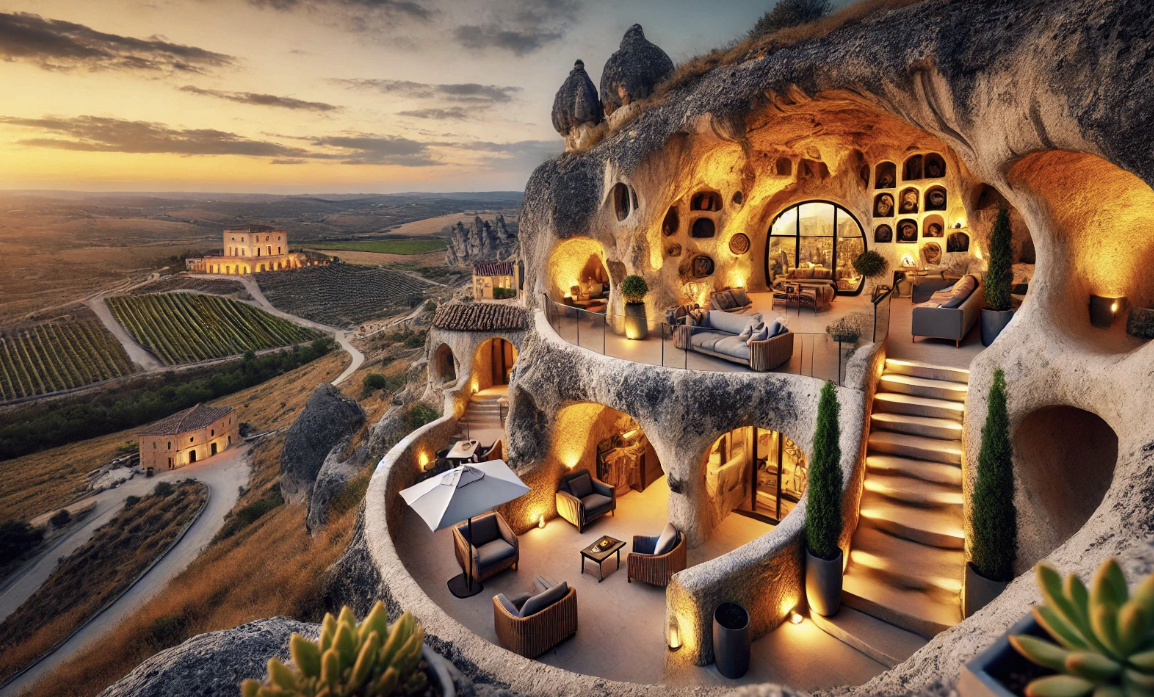 스페인의 동굴 호텔 – 수천 년 전 동굴 속에서 즐기는 고풍스러운 밤