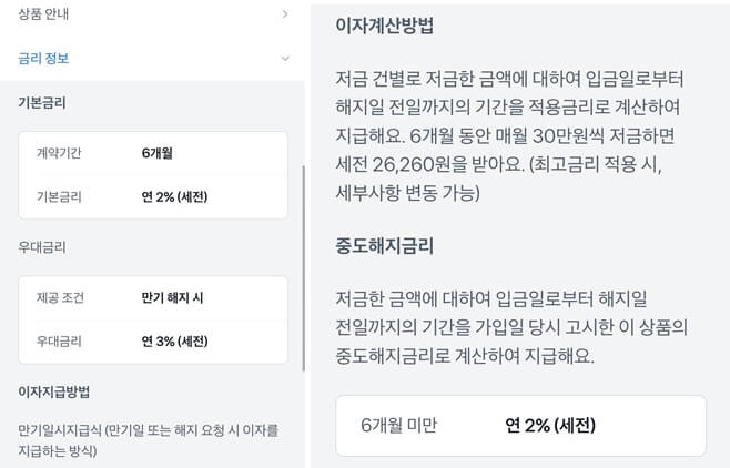 굴비적금리