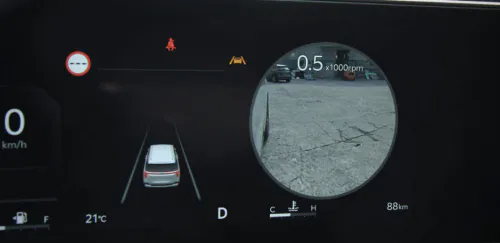 카니발 후측방 모니터