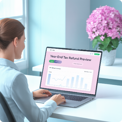 연말정산 미리보기 이미지