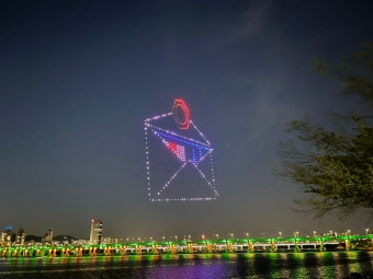 2025 한강 드론 라이트 쇼&amp;#44; 뚝섬한강공원서 무료 공연!