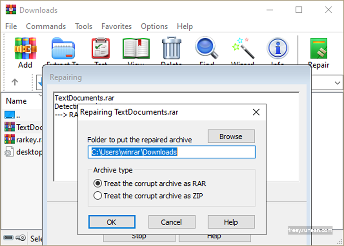윈RAR(WinRAR) 주요 기능/특징