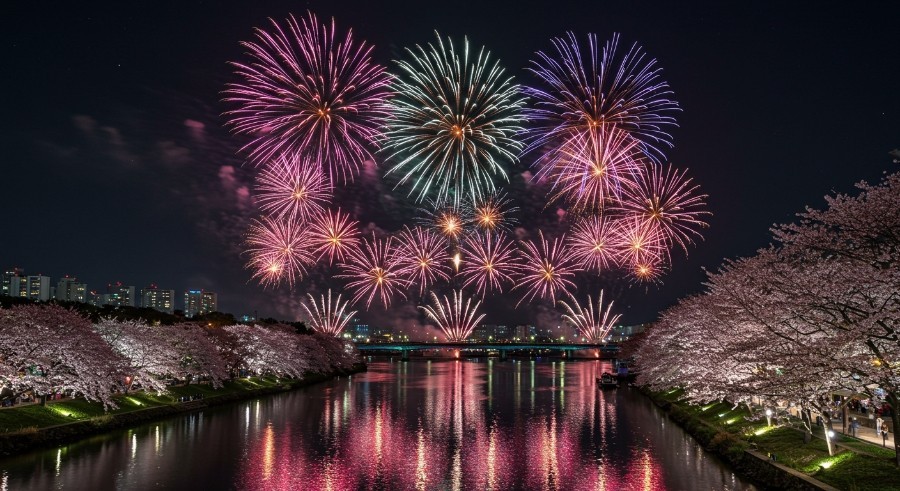 여의도 한강공원 벚꽃축제(윤중로)