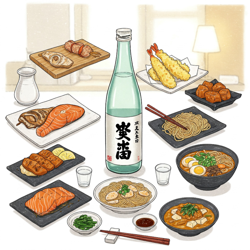 사케와 최고의 안주 조합 &ndash; 완벽한 페어링 가이드