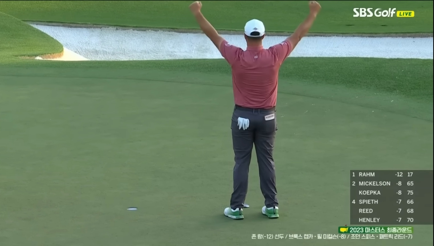 2023 마스터스 결과