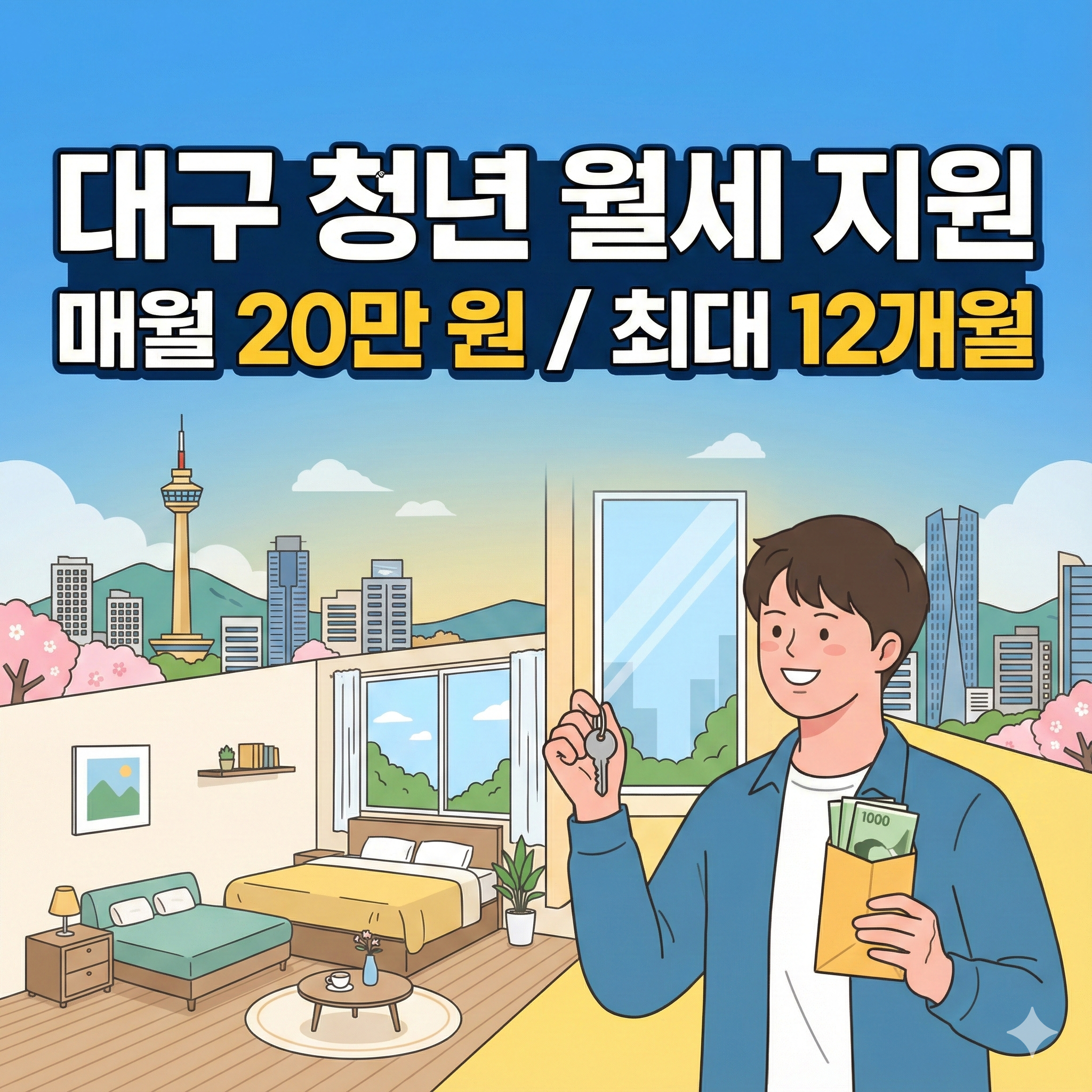 대구 청년 월세 지원 신청 방법 및 자격 조건 총정리