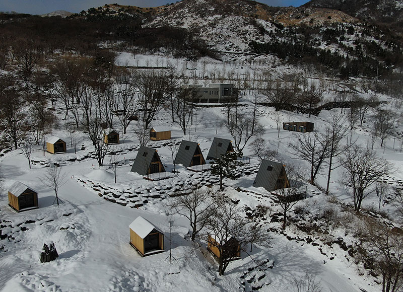 황매산 군립공원 - 숲속야영장 