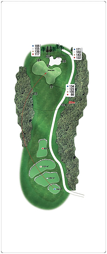 정산cc 해우 코스 3번 홀