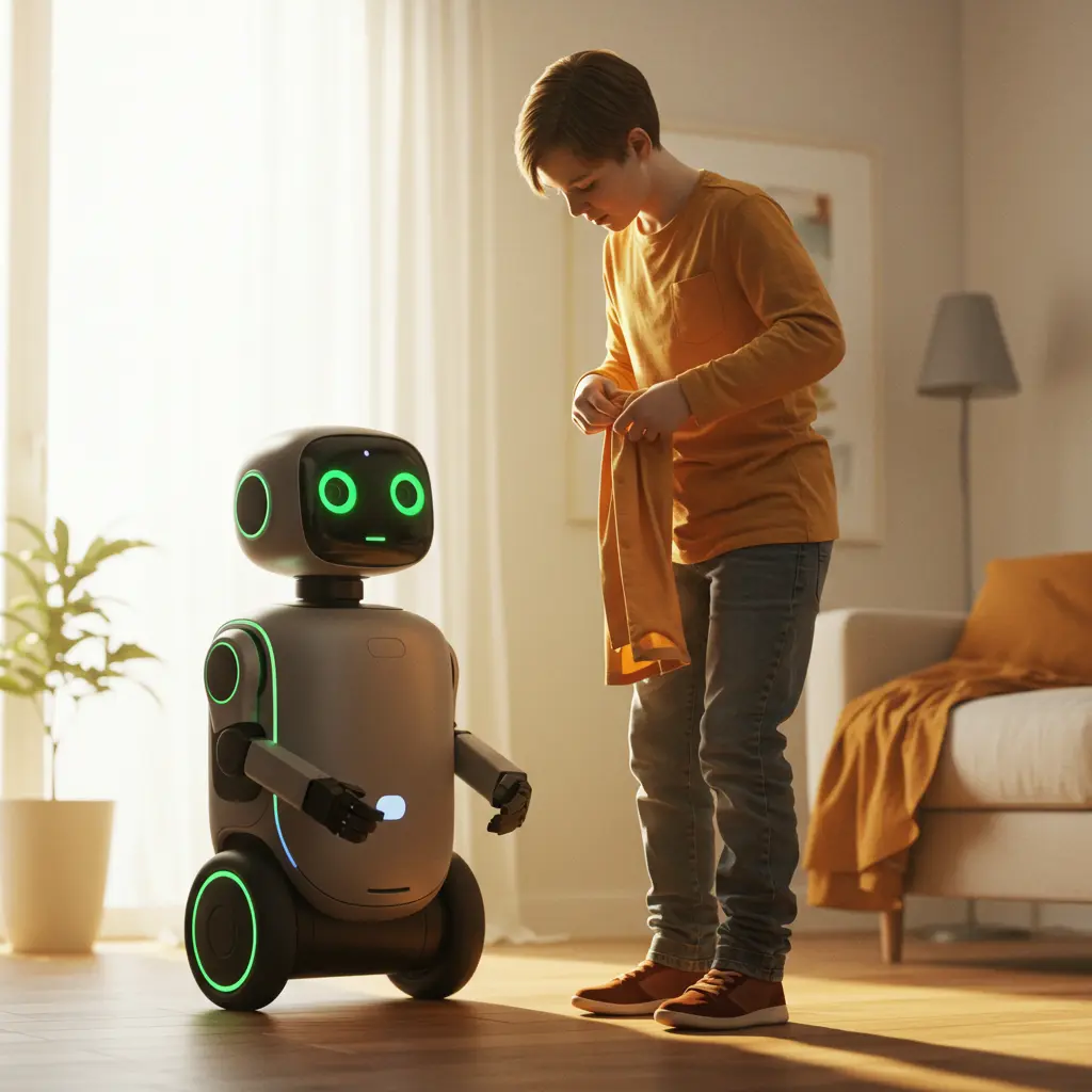 AI ์ก์๋น์๊ฐ ์์ด๋ฅผ ๋ด์ฃผ๊ณ ์๋ ์ด๋ฏธ์ง